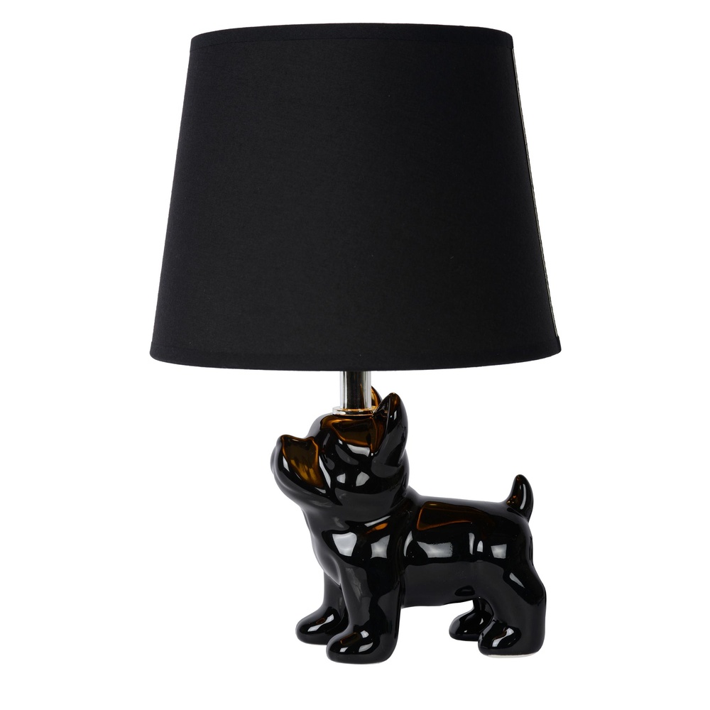 Lucide TafellampExtravaganza Sir Winston hond zwart - 13533/81/30